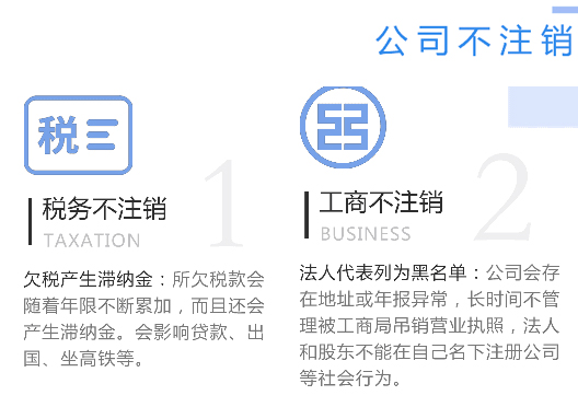 鄭州市鄭東新區(qū)工商營業(yè)執(zhí)照不注銷嚴(yán)重后果
