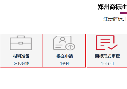 鄭州鄭東新區(qū)商標(biāo)注冊時間流程